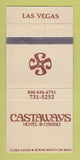 Matchbook Cover - Castaways Hotel Casino Las Vegas NV 30 Strike