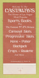 Matchbook Cover - Castaways Hotel Casino Las Vegas NV 30 Strike