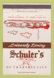 Matchbook Cover - Schuler's Restaurant Traverse City MI 40 Strike