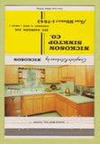 Matchbook Cover - Nickoson Sinktop Kitchens Cincinnati OH 40 Strike