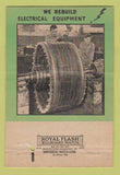 Matchbook Cover - Shelby Electric Memphis TN Jackson MS motors 40 Strike