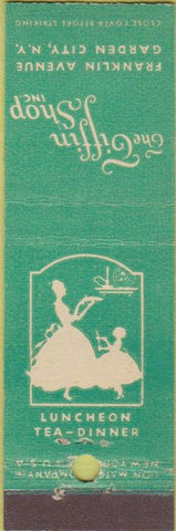 Matchbook Cover - Tiffin Shop Garden City NY Midget