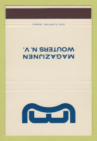Matchbook Cover - Magazijnen Wouters NV Belgium SAMPLE 40 Strike