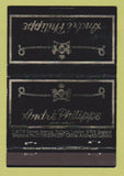 Matchbook Cover - Andre Philippe London UK England WEAR 40 Strike