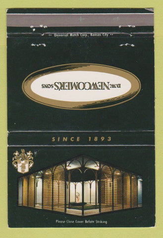 Matchbook Cover - DW Newcomer's 40 Strike