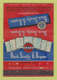 Matchbook Cover - Black Sivalls Bryson Oklahoma City OK oil industry 40 Strike