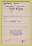Matchbook Cover - Vap Path Dayton OH 40 Strike