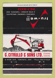 Matchbook Cover - Tru Wall Concrete Forming Toronto ON WEAR 40 Strike