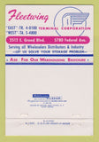 Matchbook Cover - Fleetwing Terminal Corp Warehousing Detroit? MI? 40 Strike