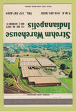 Matchbook Cover - Strohm Warehouse Indianapolis IN 40 Strike