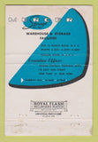Matchbook Cover - Mercer Storage New York City 40 Strike