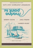 Matchbook Cover - Marina Point Apartments Marina Del Rey CA 40 Strike