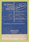 Matchbook Cover - School Lane House Philadelphia PA WEAR 40 Strike