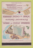 Matchbook Cover - Sobre as Ondas Apartments Sao Paulo Brazil 40 Strike