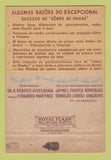 Matchbook Cover - Sobre as Ondas Apartments Sao Paulo Brazil 40 Strike