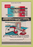 Matchbook Cover - Ken Halbeisen Appliances Kitchens Reading PA 40 Strike