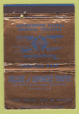 Matchbook Cover - College of Advanced Traffic Chicago IL WORN 40 Strike