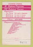 Matchbook Cover - Erie County Technical Institute Buffalo NY 40 Strike