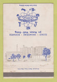 Matchbook Cover - Polytechnic Institute of Brooklyn NY WEAR 40 Strike