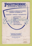 Matchbook Cover - Polytechnic Institute of Brooklyn NY WEAR 40 Strike