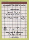 Matchbook Cover - Colegio Maravillas Spain 1986 40 Strike