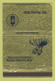 Matchbook Cover - Faculty Club University of California Berkeley CA 40 Strike