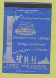 Matchbook Cover - Student Book Exchange Pittsburgh PA 40 Strike