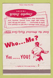 Matchbook Cover - RTS Training Center Los Angeles CA 40 Strike