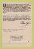 Matchbook Cover - RTS Training Center Los Angeles CA 40 Strike