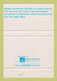 Matchbook Cover - Long Beach Convention and News Bureau CA 40 Strike