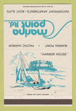 Matchbook Cover - Marina Point Apartments Marina Del Rey CA 40 Strike