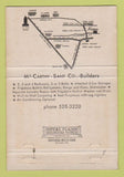 Matchbook Cover - Fairgreen Garden Homes  Yorba Linda CA WEAR 40 Strike