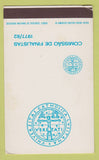Matchbook Cover - Comissao De Finalistas 1977/82 Catholic SAMPLE WEAR 40 Strike