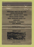 Matchbook Cover - Merry Lake Pioneer OH #1 40 Strike
