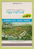 Matchbook Cover - Yorba Linda Village Apartments CA WEAR 40 Strike