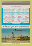 Matchbook Cover - Fleetwing Terminal Corp Warehousing Detroit MI 1958 40 Strike
