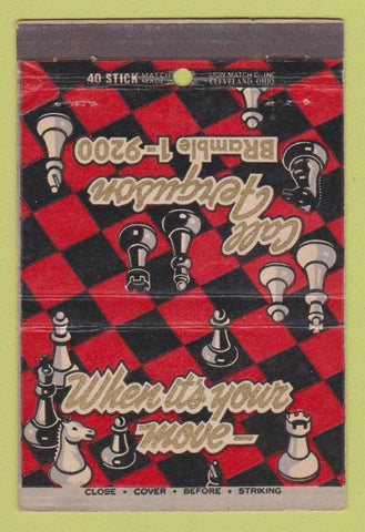 Matchbook Cover - Ferguson Moving Storage Cincinnati OH 40 Stick