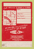 Matchbook Cover - Beech Villa Louis Home Builders Detroit MI 40 Strike