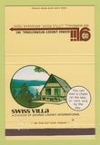 Matchbook Cover - Swiss Villa Little Rock AR George Lindsey 40 Strike
