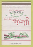 Matchbook Cover - Gloria Apartments Delray Beach FL WEAR 40 Strike