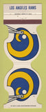 Matchbook Cover - Los Angeles Rams Football 1985