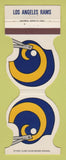 Matchbook Cover - Los Angeles Rams Football 1980