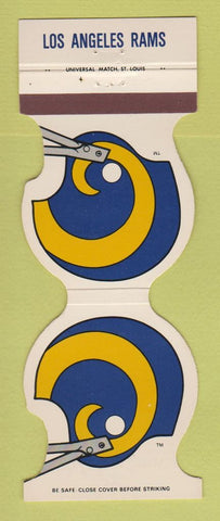 Matchbook Cover - Los Angeles Rams Football Holiday Inn Anaheim CA 1985