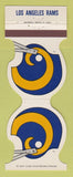 Matchbook Cover - Los Angeles Rams Football KMPC Radio 1982