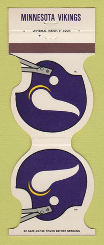 Matchbook Cover - Minnesota Vikings Football Mark's Eden Prairie MN 1982