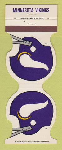 Matchbook Cover - Minnesota Vikings Football Tool Crib Minneapolis MN 1984