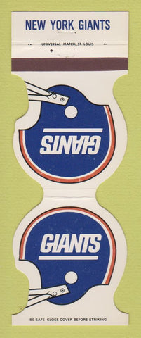 Matchbook Cover - New York Giants Football 1979