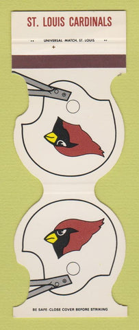 Matchbook Cover - St Louis Cardinals Football Holiday Inn Eureko MO 1980