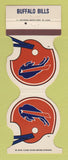 Matchbook Cover - Buffalo Bills Football JS Zahm Construction Tool NY 1985 #2