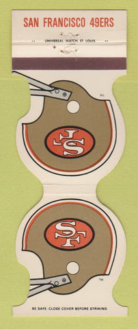 Matchbook Cover - San Francisco 49ers Football